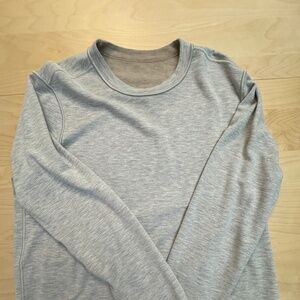 Johnston & Murphy Men's Reversible Crewneck T-shirt XL Gray & Tan